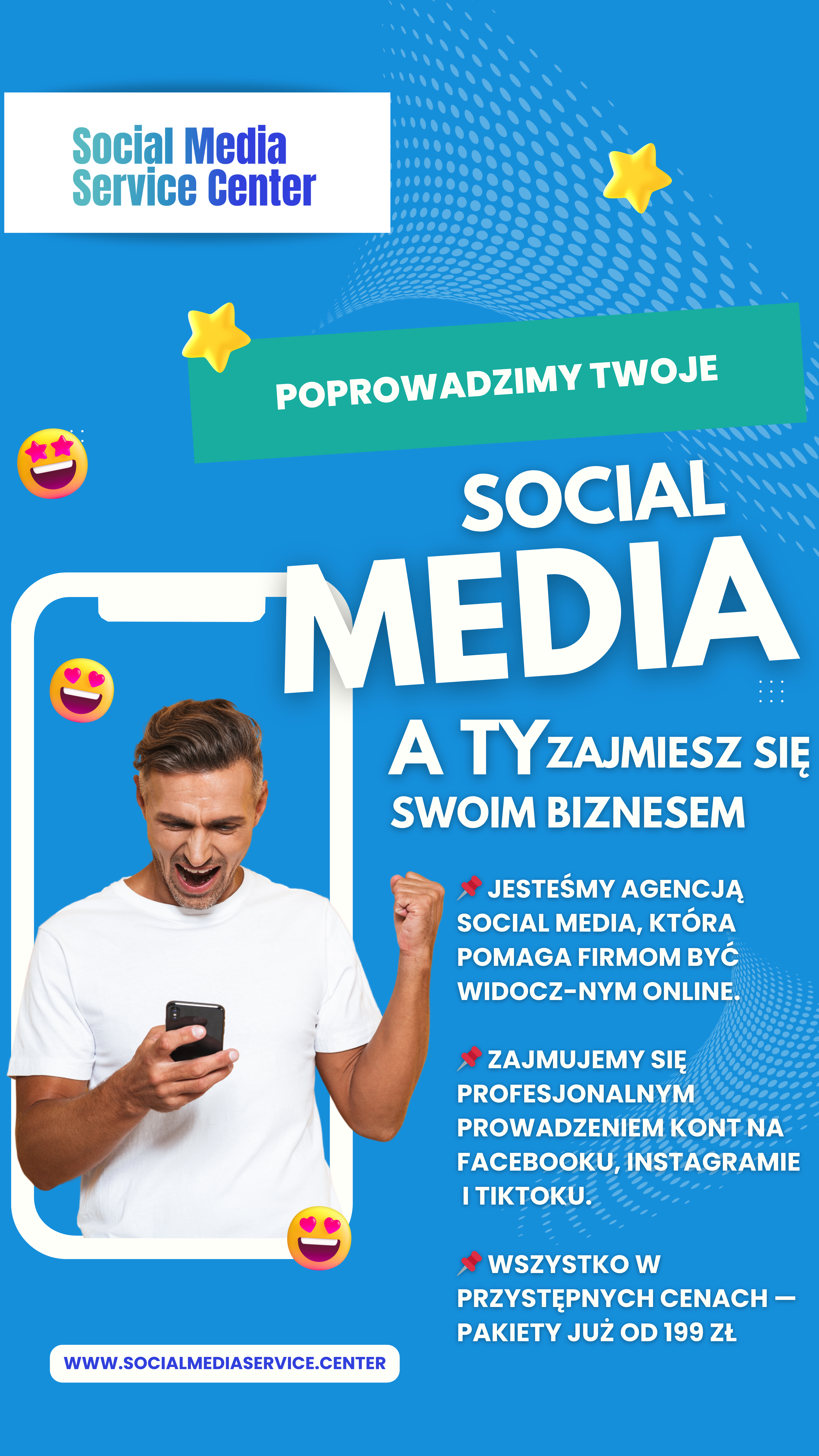 Grafika reklamowa Facebook Ads format 9:16 dla branży beauty